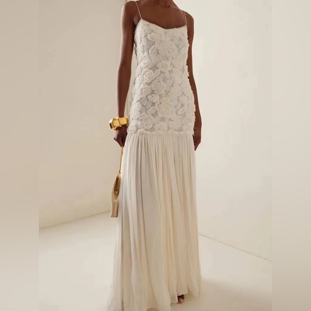 White maxi ALEXIS dress!!!